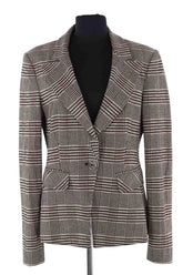 Blazer Pinko Marron en Viscose, taille L - Seconde Main