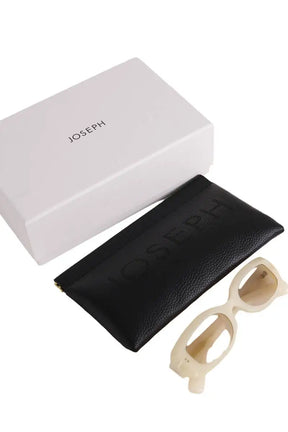 Lunettes de soleil Joseph Noir en Plastique