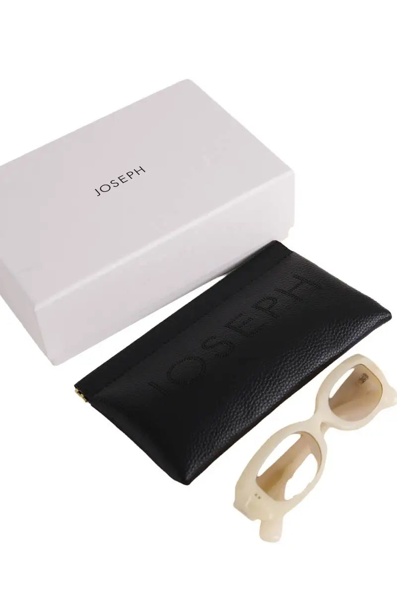 Lunettes de soleil Joseph Noir en Plastique