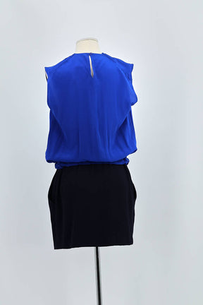 Robe Maje  Bleu