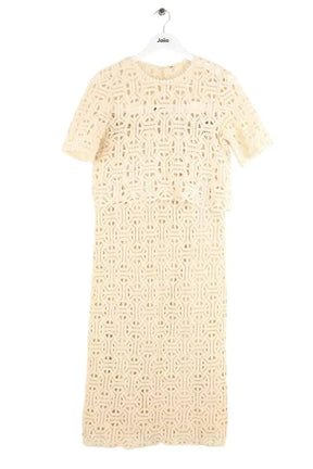 Ensemble jupe Max & Co Ecru en Polyester, taille XS - Seconde Main