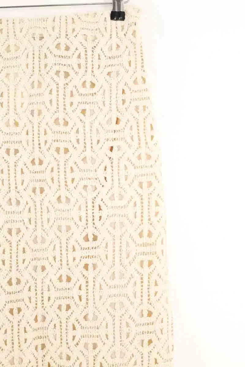 Ensemble jupe Max & Co Ecru en Polyester