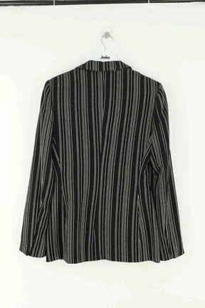 Ensemble tailleur rayé Ferre Noir en Laine