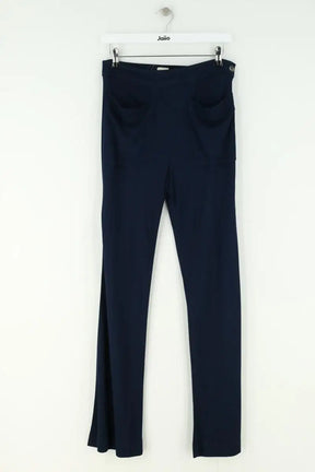 Ensemble top et pantalon Hermès Bleu en Viscose