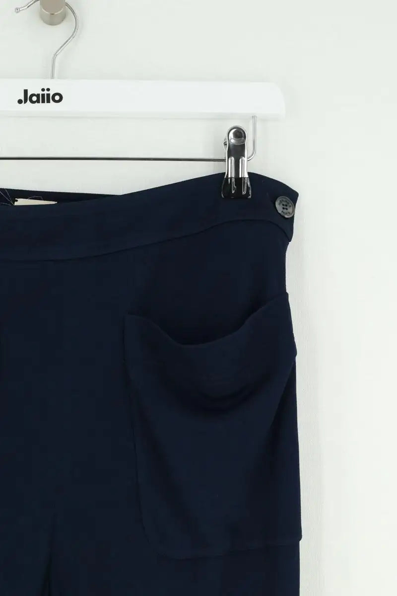 Ensemble top et pantalon Hermès Bleu en Viscose