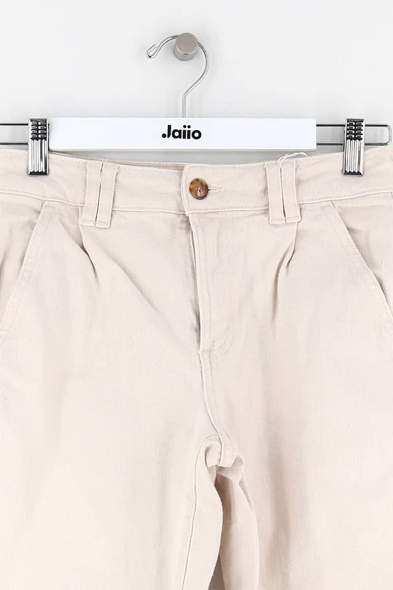 Jean droit Sézane  Beige