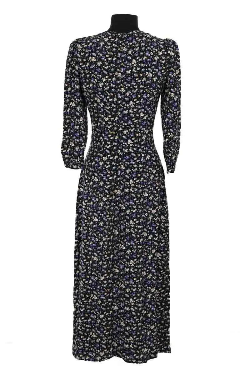Robe Sézane Noir en Viscose