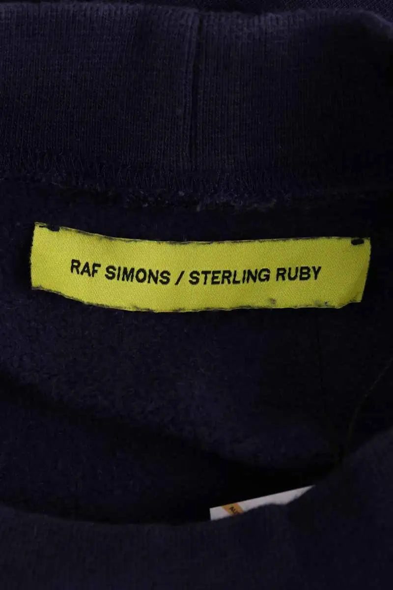 Sweatshirt Raf Simons Bleu en Coton