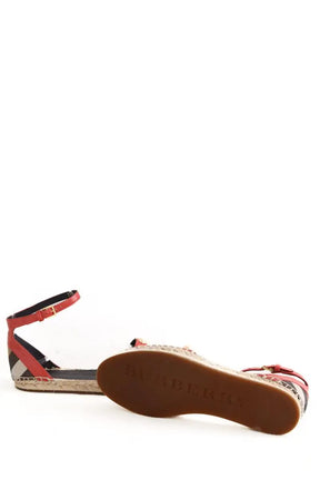 Espadrilles Burberry Beige en Tissu