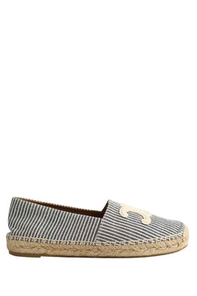 Espadrilles Celine Bleu en Tissu, taille 40 - Seconde Main