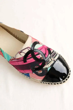 Espadrilles Chanel Multicolore en Tissu