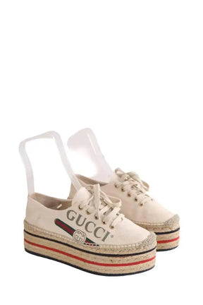 Espadrilles Gucci Beige en Tissu