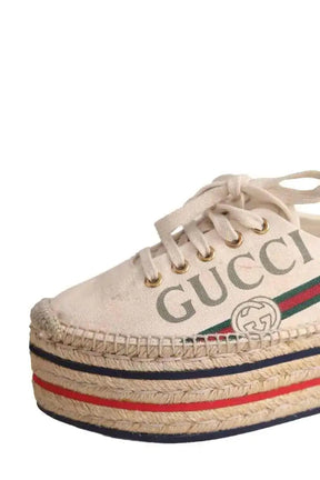 Espadrilles Gucci Beige en Tissu