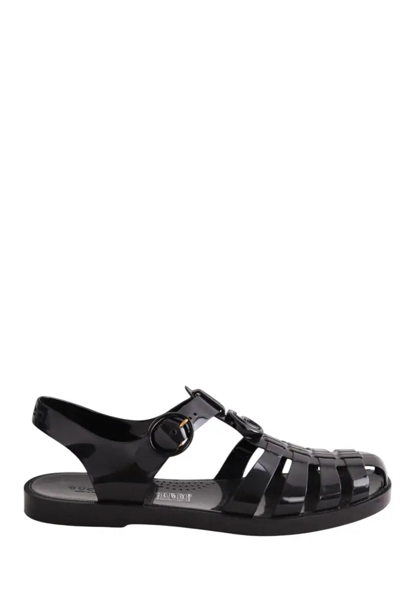 Espadrilles Gucci Noir en Caoutchouc, taille 41 - Seconde Main