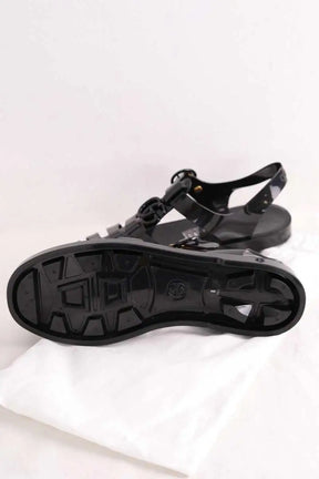 Espadrilles Gucci Noir en Caoutchouc
