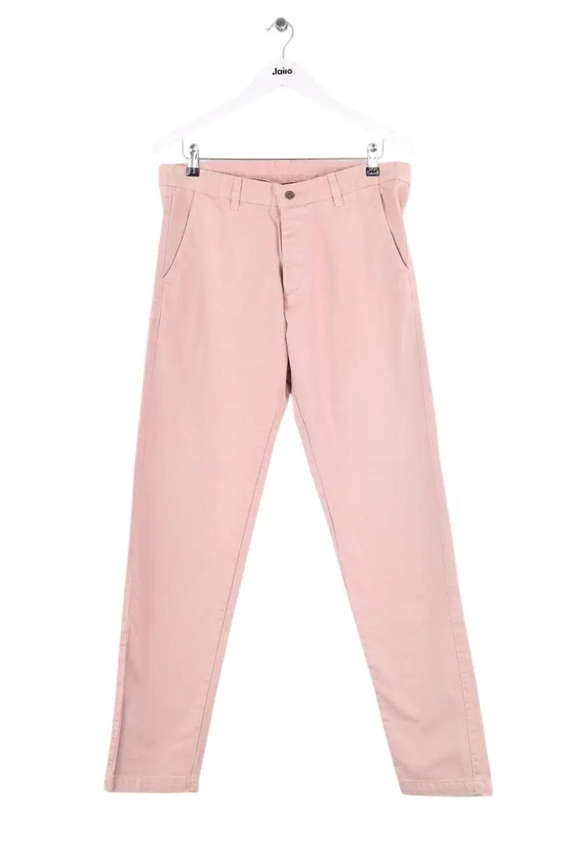 Pantalon droit Ami Beige en Coton, taille L - Seconde Main
