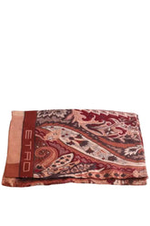 Étole Etro Marron en Coton - Seconde Main