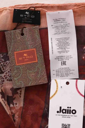 Étole Etro Marron en Coton