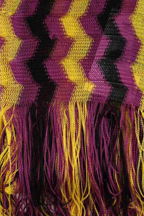 Étole Missoni Violet en Synthétique