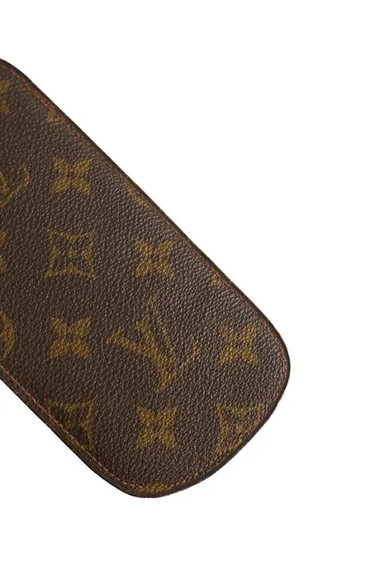 Etui stylo Louis Vuitton Marron en 