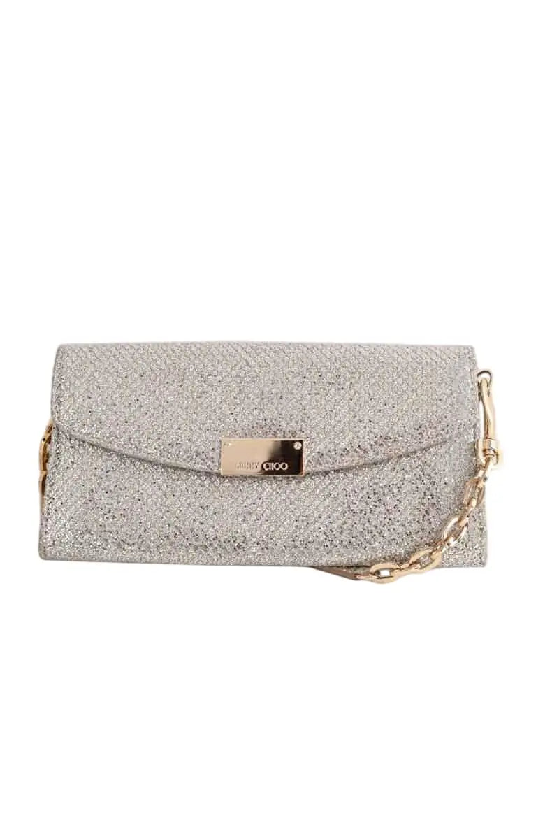 Mini sac Jimmy Choo Doré en Paillettes - Seconde Main