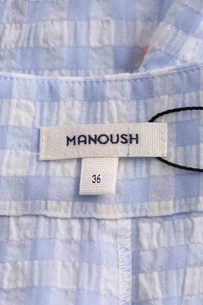 Mini short Manoush Bleu en Coton