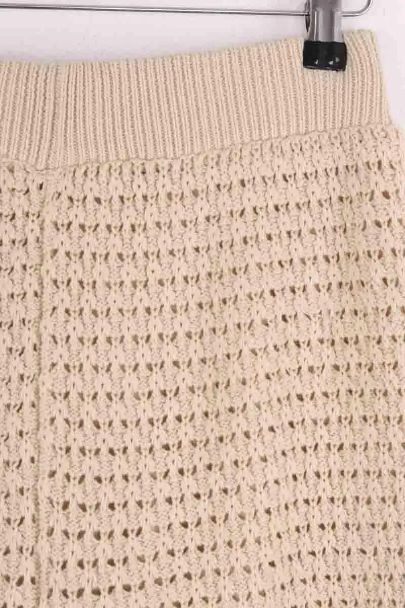 Mini short Maison 123 Ecru en Coton