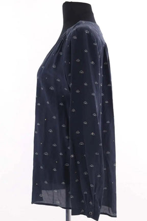 Blouse Des Petits Hauts Marine en Synthétique