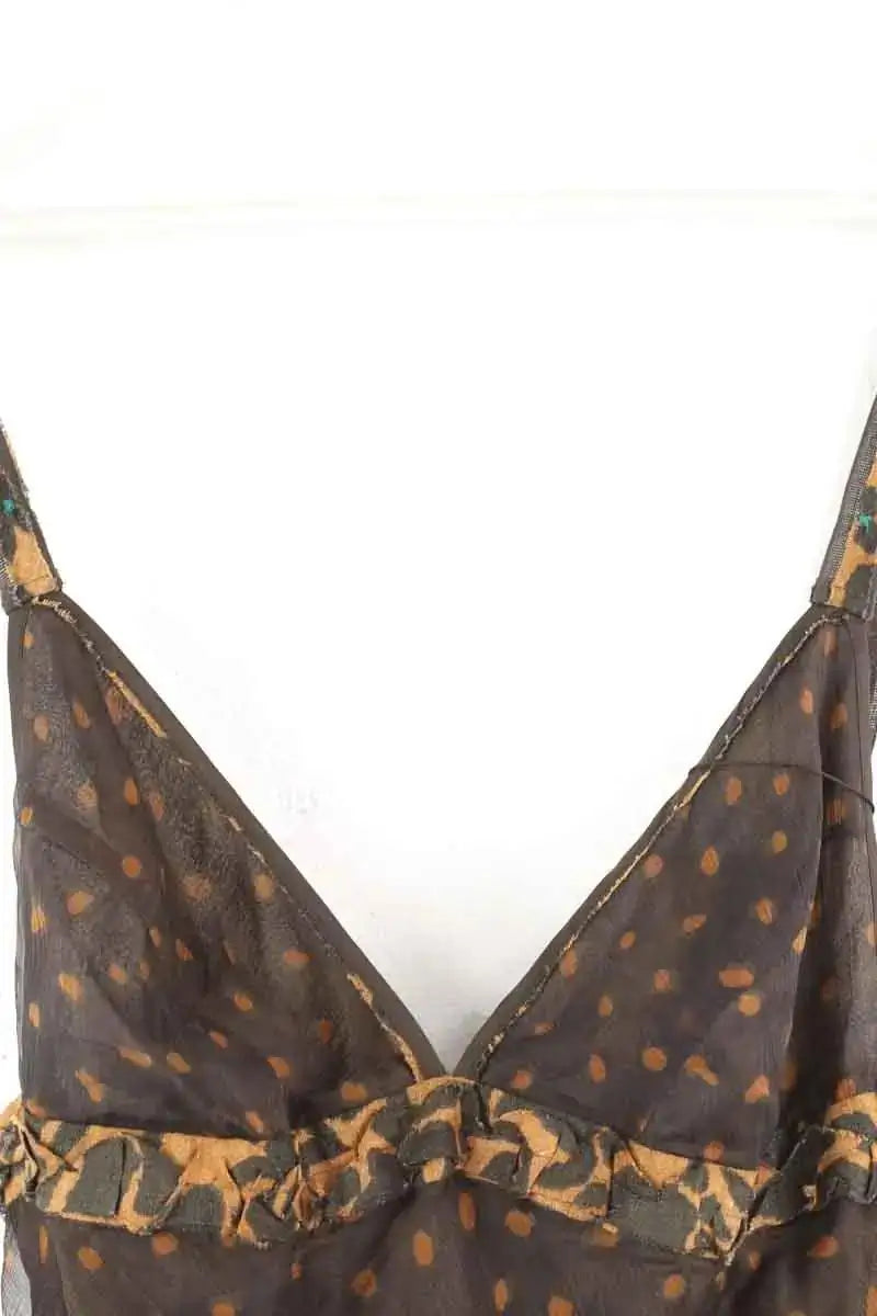 Robe Boss Marron en Lin