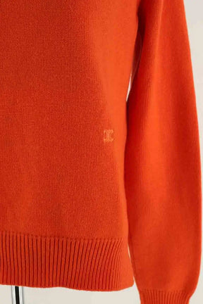 Pull Celine Orange en Cachemire