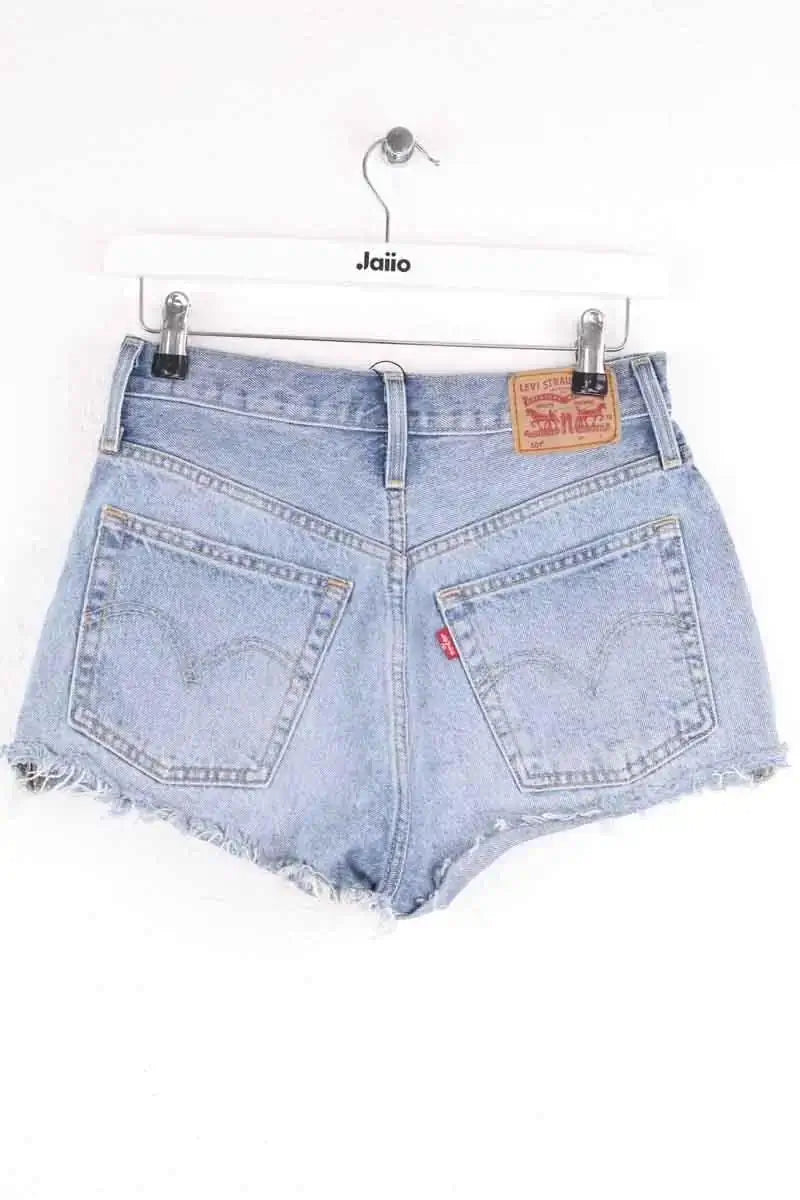 Mini short Levi's 501 Bleu en Coton