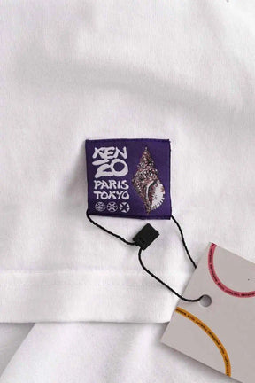 T-shirt Kenzo Blanc en Coton