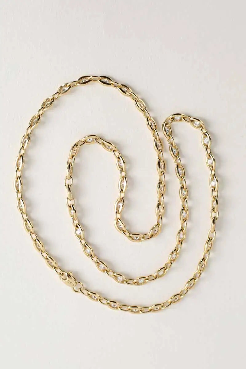 Collier APM Monaco Doré en Plaqué or