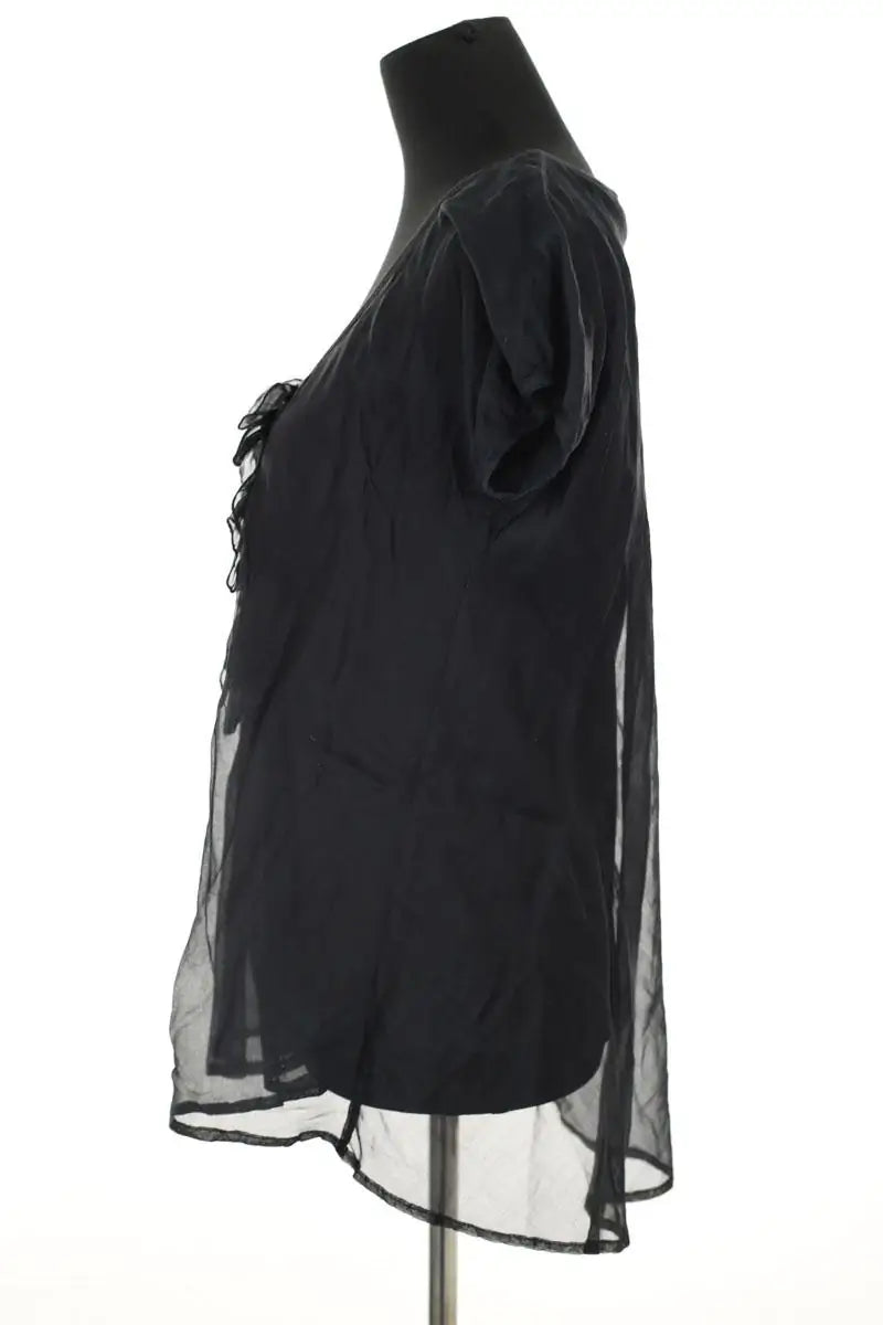 Top See By Chloé Noir en Coton
