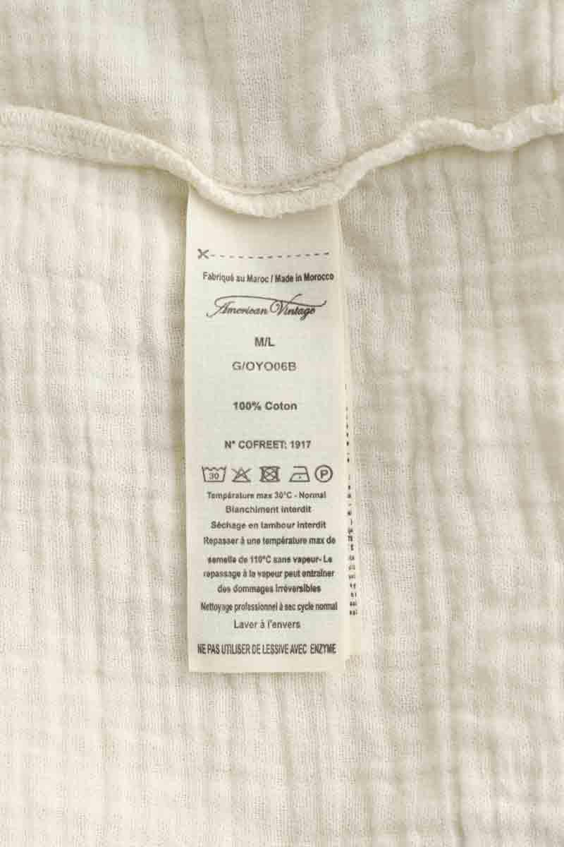 Chemise American Vintage  Blanc