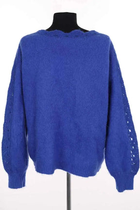 Pull Sézane Bleu en Laine