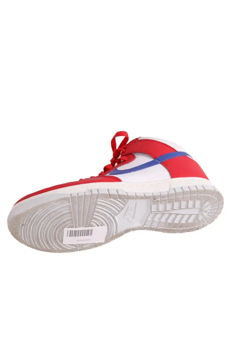 Baskets Nike Rouge en Cuir