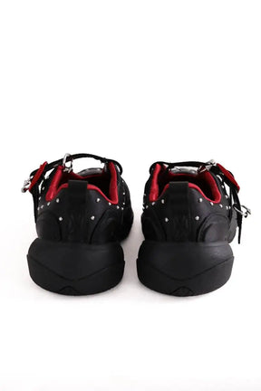 Baskets Nike Noir en Tissu