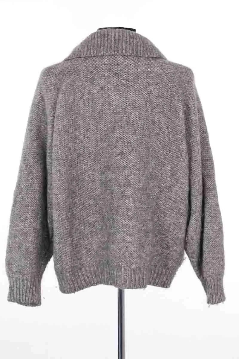 Pull Ba&Sh Gris en Coton