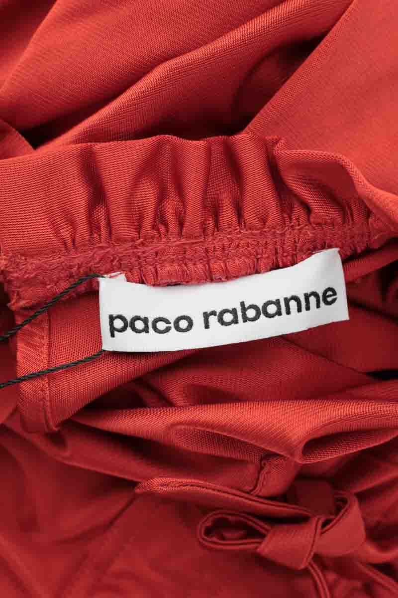 Mi-longueur Paco Rabanne  Rouge