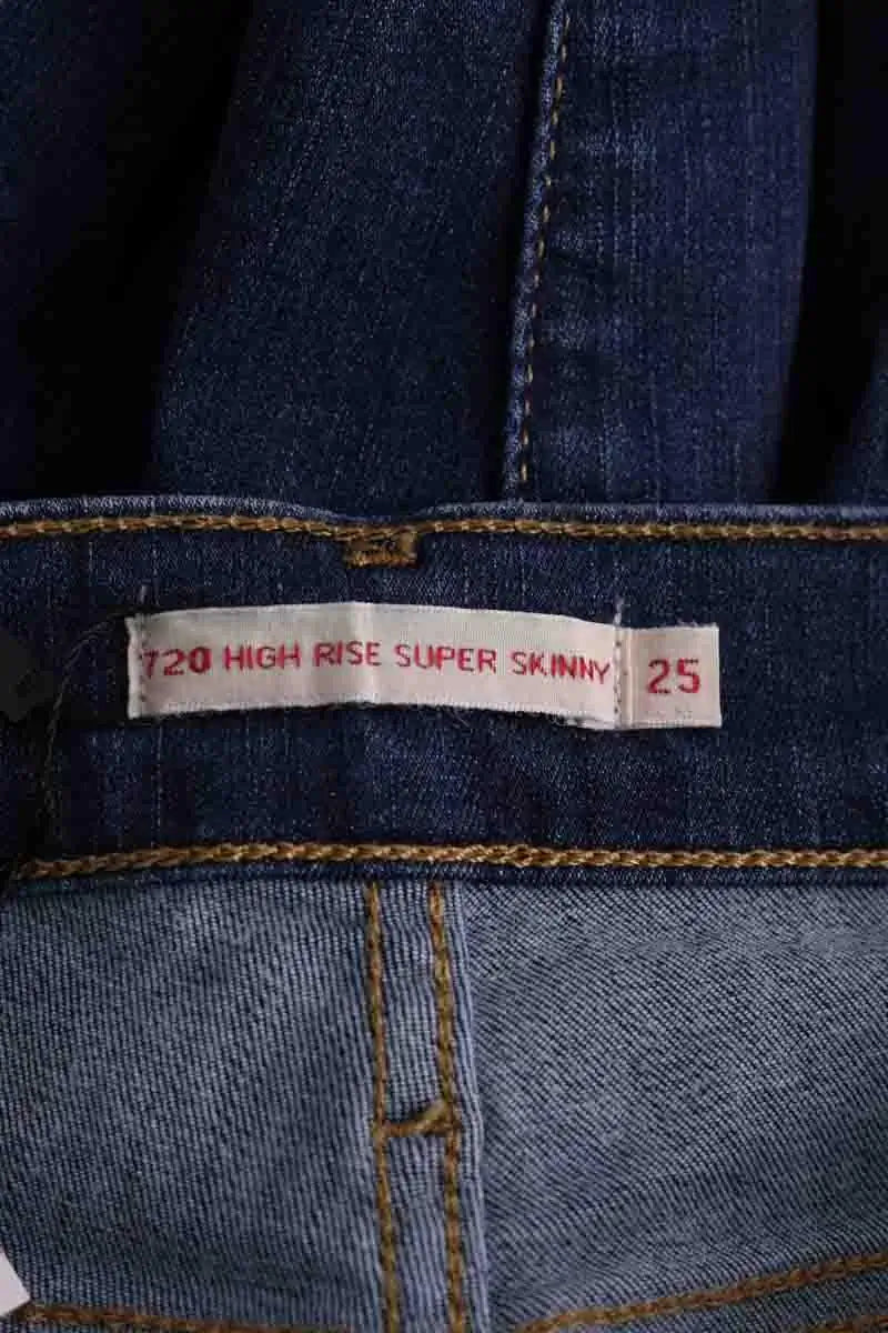 Jean slim Levi's Bleu en Coton