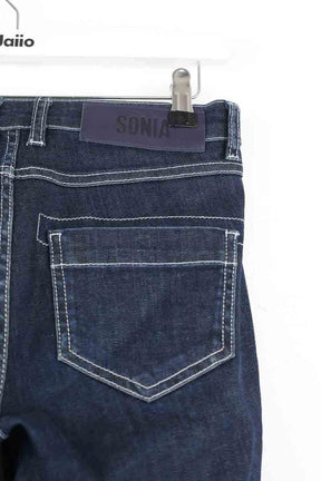 Jean slim Sonia Rykiel  Marine