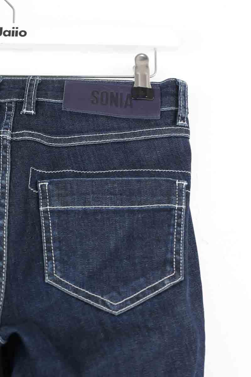 Jean slim Sonia Rykiel  Marine