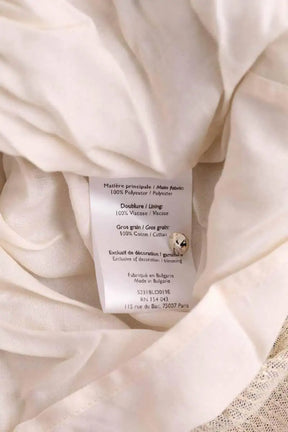 Blouse Sézane Doré en Paillettes