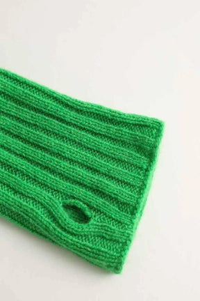 Gants longs Other Brand Vert en Cachemire