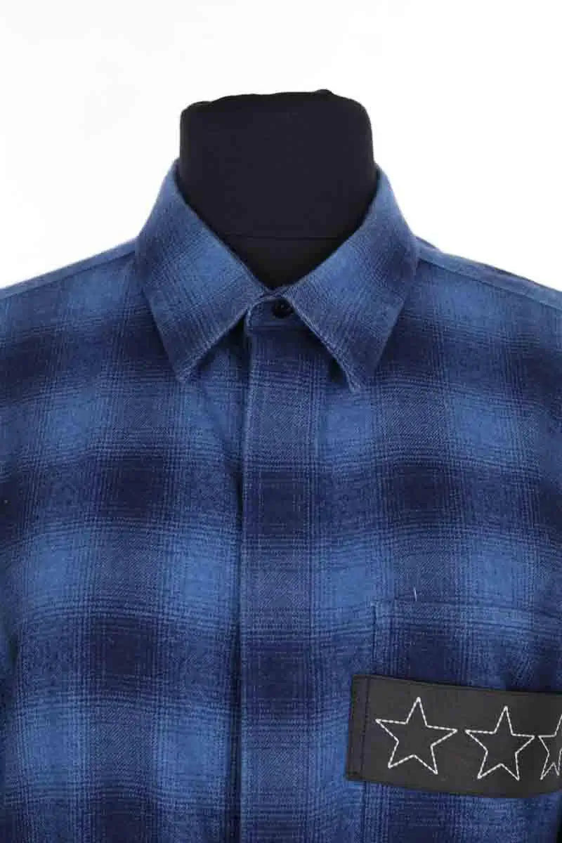 Chemise Givenchy Bleu en Coton