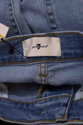 Droit 7 For All Mankind  Bleu