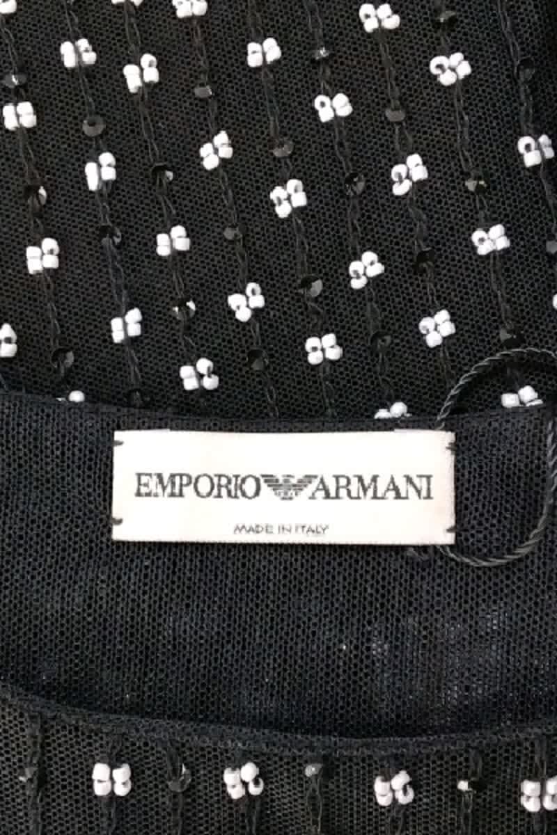 T-shirts Armani  Noir