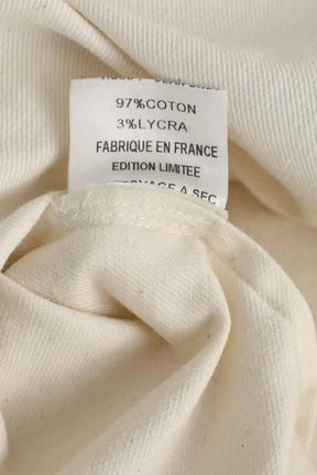 Robe Carolina Ritzler Ecru en Coton