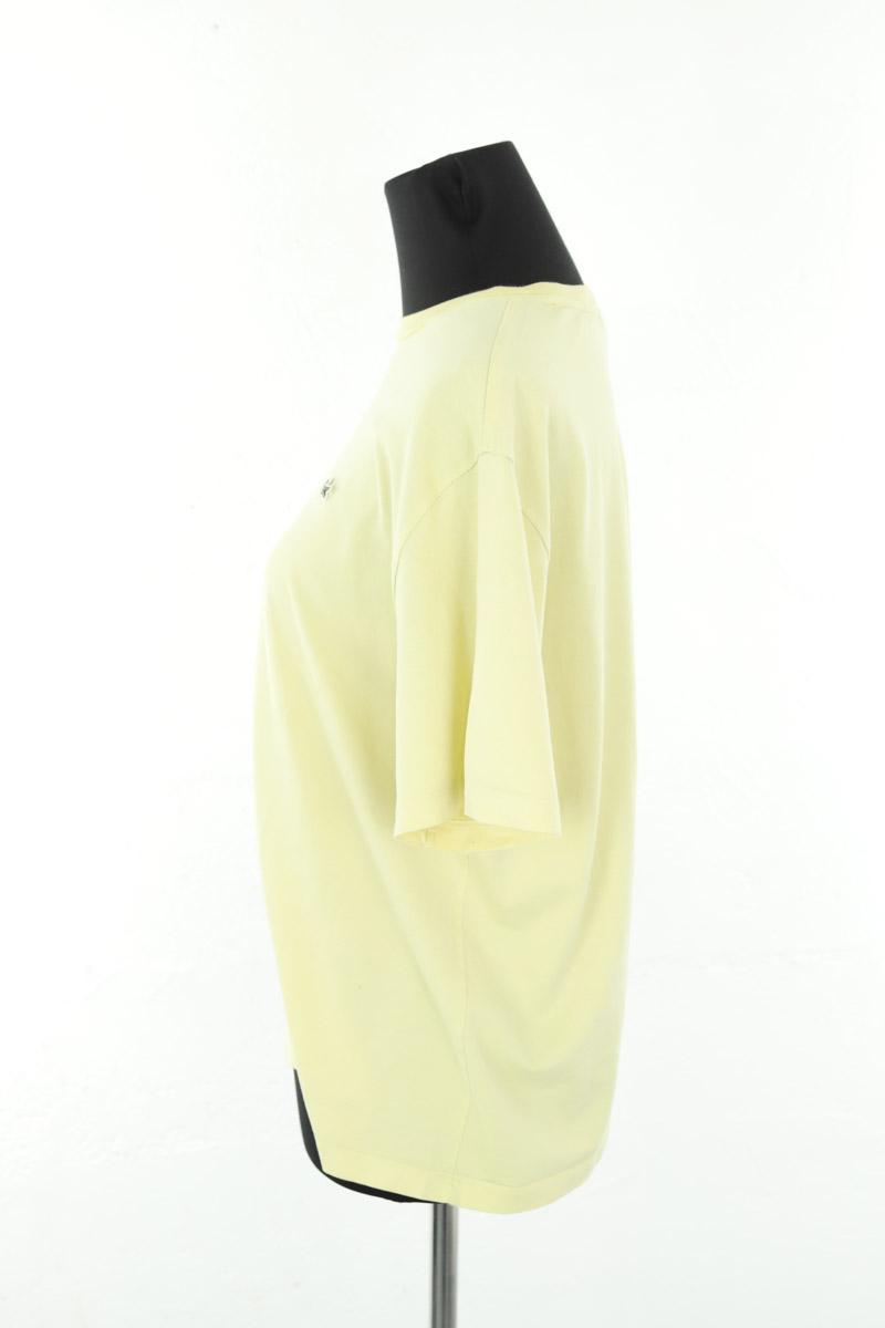 T-shirts Lacoste  Jaune